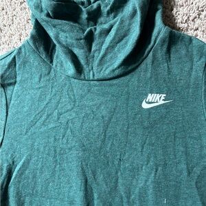 Nike Green Cowl Neck Sleeveless Top